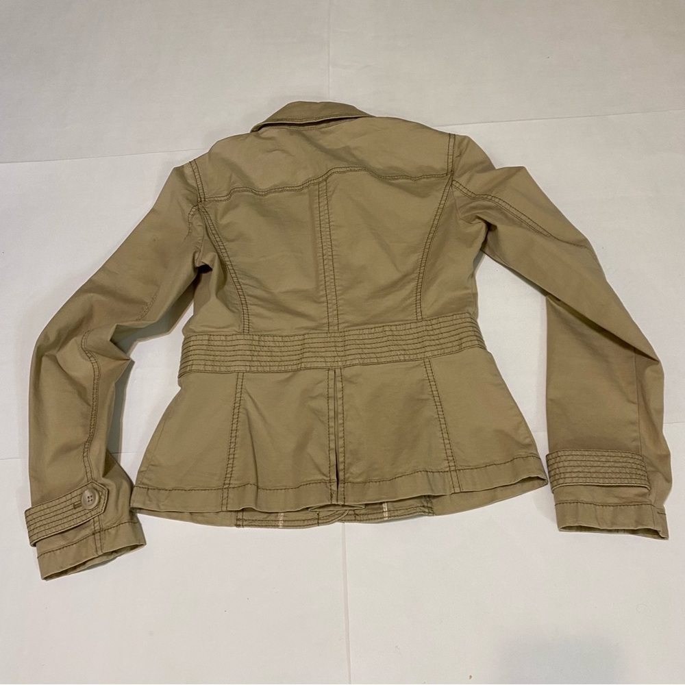 LOFT Women's Utility Jacket in Tan - Picture 7 of 11